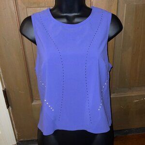Lululemon Athletica Swift Ventilated Purple Indigo Tank Top Size 8